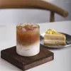 verre latte glacé