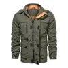 Chaquetas para hombres 2023 Marca Hombres Invierno Casual Otoño Color Sólido Algodón Cálido Parkas Abrigos Chaqueta Hombre Ourdoor Hoody Hombres