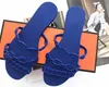 2023 Top zomer slippers kettingwoord Slipper chique platte strand sandalen gelschoenen