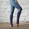 Women Socks Girl Sticked Warm Knee High Stirrup Yoga Sport Dance