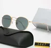 2023 Klassische runde Marke Design Sonnenbrille UV400 Eyewear Metal Fashion Gold Rahmen Sonnenbrillen Frauen Mirror 34447 Sonnenbrille Polaroid Fahrglas Objektiv