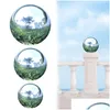 Novelty Items 3Pcs Stainless Steel Mirror Sphere Garden Ball Gazing Balls Polished Hollow Home El Ornament Decoration Drop Delivery Dho6V