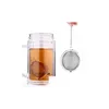 Coffee Tea Tools Ups 4.5Cm Infuser 304 Stainless Steel Pot Sphere Mesh Strainer Ball Good Quality Filter Drop Delivery Home Garden Dhq5D