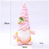 Party Favor Supplies Mothers Day Dwarf Gift Spring Flowers Dwarfs Gnome Easter Birthday Mother Days Doll Festival Desktop Drop Deliv Dh2Qx