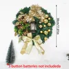 Decorative Flowers Christmas Wreath Door Decoration Props Front Hanging Ornament Party Indoor And Outdoor Home Wall Decor