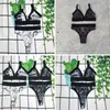 Two-pieces Bikini Bras Sets For Women Swimsuit With Letters Summer Sex Swimwear Lady Bathing Suits Multi Styles S-XL