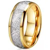 Fashion Men 8mm zilveren roestvrijstalen ring vintage patroon bruiloft verlovingsband ringen