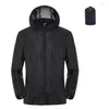 Vestes pour hommes Veste d'extérieur Couleur unie Protection solaire Manteau Ultra-léger Coupe-vent Tendance Hommes Femmes Imperméable