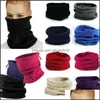 Scarves 3 In 1 Winter Unisexsports Thermal Fleece Scarf Snood Neck Warmer Face Mask Women Men Beanie Hats 2021 Autumn Drop Delivery Otlj3