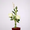 Dekorativa blommor Lång Artificial Fake Rose Branch Western Silk Flower For Valentines Wedding Birthday Party Christmas Decoration