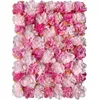 Decorative Flowers & Wreaths Artificial White Pink Dali Flower Wall Decoration Panel Dried Wedding Backdrop Pavilion Corners Home Party Deco