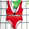 Sexy reggiseni del sud imposta il costume da bagno costume da bagno africano dorato bikini a vita alta due pezzi costume da bagno da donna