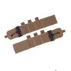 Jaktjackor Taktisk Vest Universal Molle Snabb borttagning Buckle Set Release System Elastic Cummerbun för JPC CPC NCPC 6094 420