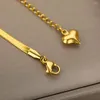 Ankjes roestvrijstalen enkelband voor vrouwen zirkoon bloem armbanden sieraden slangenketen voet accessorie strand verjaardag cadeau bijoux