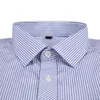 Men's Casual Shirts Plus Large Size 8XL 7XL 6XL 5XL 4XL Slim Fit Mens Business Casual Long Sleeved Shirt Classic Striped Male Social Dress Shirts 230113