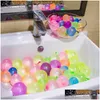 Decoração de festa 111pcs Balões de água Supplas com refil RECILL Quick Easy Kit Latex Bomb Games For Kids Adts Faovr Drop Deliver