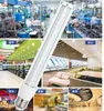 2PCS AC DC 24V 36V E27 LED Light Light Long Slim 20W Lampa Plug Street Road Landscape Bulbera 3000K 6000K