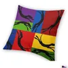 Kussen/decoratief kussen Italiaanse windhond minnaar grappige hond vierkante Pillower Home decoratieve kunst Hounds kussen Er Throw Drop Del Dhylc