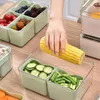 Storage Bottles Refrigerator Food Drawer Box Fridge Organizer Bin Kitchen Pantry Cabinet Fruit Vegatable Freezer Egg Dumpling Container