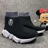 Kids shoes girl boy slip on shoes sock boot shoe kids running sport sneakers fashion soccer boots Size EUR 25-35