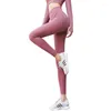 Active Pants 2023 andningsbar sömlös yoga för kvinnor höft passar träning hög midja leggings snabb torr träning fitness