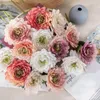 Decoratieve bloemen Simulatie Bloem Single Head Dahlia Home Decoratie Wedding Bouquet Rose Wall Fake