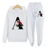 Women's Hoodies & Sweatshirts Two Piece Sets Women Sweatshirt Winter Long Sleeve Harajuku Hoodie Vintage Letters Print Sudadera