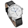 Wristwatches FEICE Simple Bauhaus Men Watch Automatic Mechanical Waterproof Hollow Belt Fashion Retro Large Dial FM202