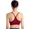 Yoga Outfit Femmes Soutien-Gorge De Sport À Impact Élevé Push Up Nylon À Séchage Rapide Mesh Jogging Gym Workout Femme Sous-Vêtements Brassiere Top Pour Fitness