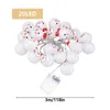 Juldekorationer Snowman String Lights Battery Operated Tree Fairy