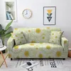 Chair Covers Daisy Elastic Sofa Cover For Living Room Flowers Stretch Slipcover Corner Sectional Anti-dust Couch 1/2/3/4 Seater