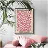 Paintings Abstract Flower Market Vintage Minimalist Wall Art Canvas Painting Nordic Posters And Prints Pictures For Living Room Deco Dhjtv