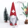 Party Gunst Doctors Verpleegkundigen Santa Faceless Dolls Kerstdecoratie Grappige stijl Supplies Clern Kids Presents Drop Delivery Home Gar DHJVQ