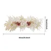 Fiori decorativi Fiore Swag per decorare ghirlande floreali Matrimonio Composizioni di rose artificiali Festa Cerimonia di benvenuto Segno e ricevimento