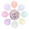 Parti dekorasyonu 5 inç pastel colorf balonlar aron gökkuşağı lateks doğum günü düğün malzemeleri dekor hava globos dopa dağıtım ev bahçesi dhwit