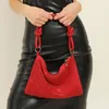 Sacs de taille luxe Designer Hobos sac à bandoulière Shining s Soirée embrayages Cristal sac à main sacs à main de fête rouge vert or B499 230113