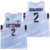 NOUVEAU Maillots de basket-ball NCAA Basketball College Connecticut Maillots UConn Huskies Basketball Jersey Paige Bueckers Tyler Polley Andre Jackson