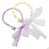 زخرفة الحفلات 2pcs Hairband Luminous Creative Pearl غطاء الرأس الأنيقة ديكور الشعر قطرة التسليم المنزل حديقة لوازم الاحتفالات الحدث dhlzt