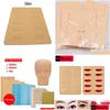 Other Tattoo Supplies 10Pcs/Lot 3D Sile Permanent Makeup Training Practice Fake False Skin Lips For Microblading Ma Zn