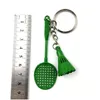 Party Favor Ups Creative Color Badminton Key Chain Pendant Simation Alloy Racket Activity Gifts Small Drop Delivery Home Garden Fest Dhndu