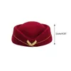 Berets High-quality Costume Accessories Performance Work Cap Stewardess Hat Party Hats Air Hostesses Beret