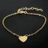 Charm Bracelets European And American Fashion Simple Love Heart Bracelet Anklet Classical Creative Gift