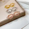 Snake örhängen för kvinna design varumärke charm studs toppar kvalitet 18k guld bokstav klassiska festsmycken med presentförpackning