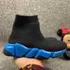 Kids shoes girl boy slip on shoes sock boot shoe kids running sport sneakers fashion soccer boots Size EUR 25-35