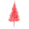 Juldekorationer 210 cm 7ft konstgjorda träd inomhus utomhus med järnstativ barn barn festornament suppl