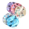 Shower Cap Double Waterproof Makeup Hood Shampoo Bath Thickening Fine Workmanship Solid Color Stylish Beautiful Colorful zxf122