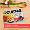 Gourmia 8 QT Air Digital Fryer with Fryforce 360 ​​و Cooking Black