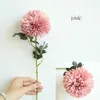 Decorative Flowers Dandelion Flower Ball Pompom Simulation Artificial Home Christmas Decor Wedding Holding Road Lead Fake Wall