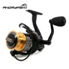 Carretes Baitcasting ANGRYFISH NOWER 5.2:1 Carrete de pesca de alta velocidad Serie 8 1BBs Spinning Max Drag 8KG Carpa