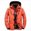 Piumino da uomo Parka -15 gradi Abbigliamento invernale Giacca da anatra bianca Uomo Addensare Giacche da neve calde Cappotti Cappotto da giacca a vento maschile